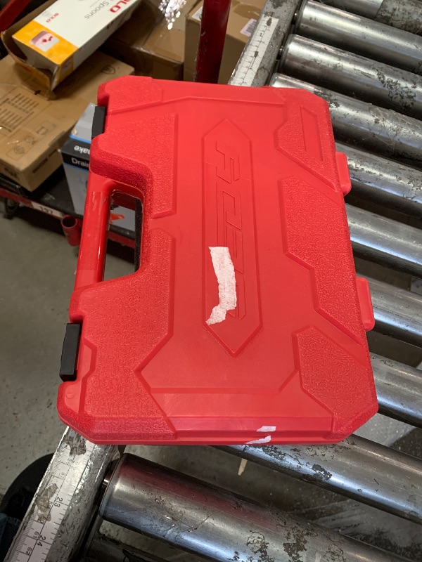 Photo 1 of  3/8”Drive Impact Socket Set,Standard SAE(5/16 to 3/4-Inch) Metric Size(8-22mm), CR-V Steel Deep&Shallow Kit, Adapters, Ratchet Handle, Screwdriver Bit Set, Spark Plug Socket, 6 Point