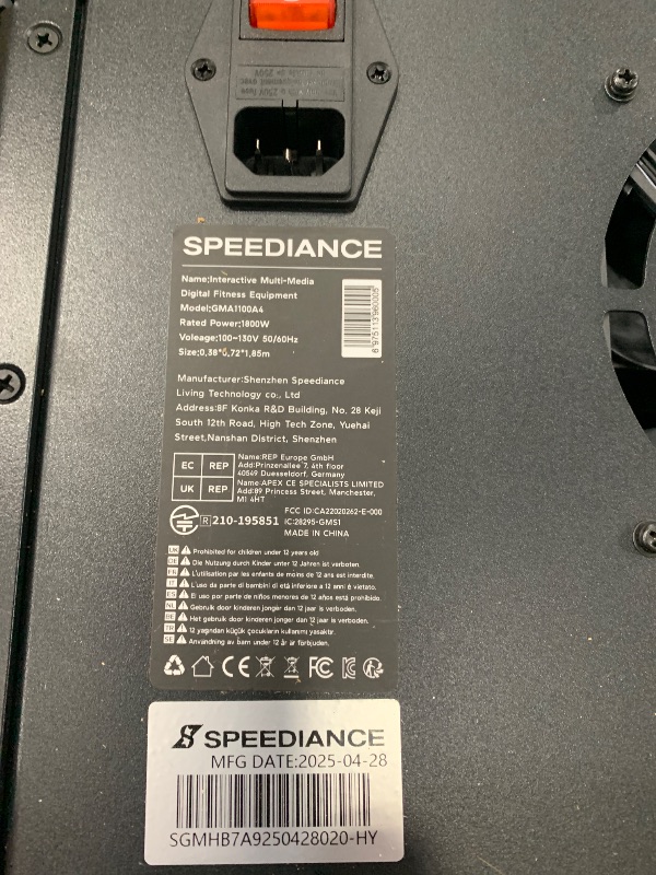 Photo 1 of ***PARTS ONLY***Speediance Gym Monster Smart Home Gym, Multifunctional Strength Training Machine, Smith Machine Power Cage Workout Station, Squat Rack Cable Machine, Full Body Fitness Equipment for Home Workout