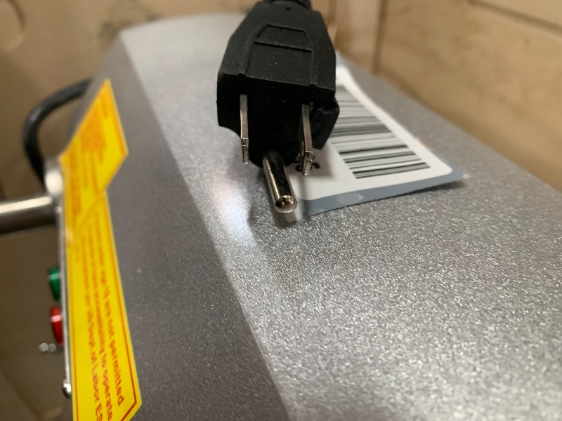 Photo 1 of ****************FOR PARTS ONLY- motor is burned out and missing parts/damaged*************************
Winco Commercial-Grade Planetary Mixer, 10 Liter,silver