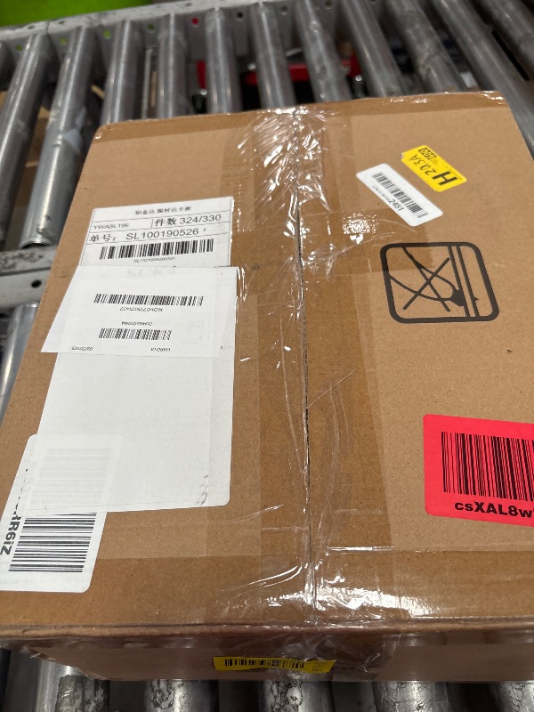 Photo 1 of ***STILL IN PLASTIC***
14 Piece Outdoor Patio Cushion Cover Replacement, Waterproof Patio Cushion Covers, Outdoor Furniture Cushion Covers Set for 6 Seat Wicker Rattan Sofa (deep Grey, 25.6 * 25.6 * 4 inch)