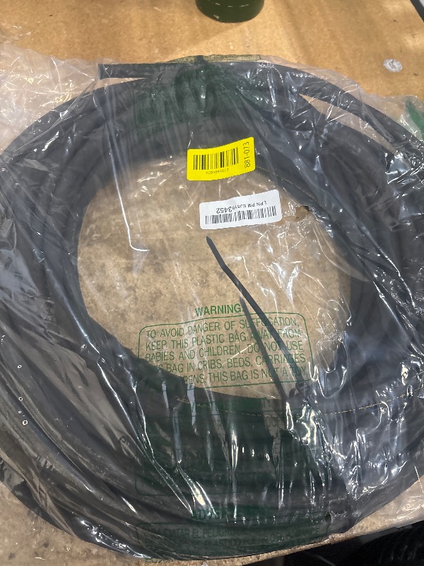 Photo 1 of **PARTIAL SET/NOT 100FT DAMAGES UNKNOWN** POHIR Power Washer Hose 100FT 3/8'' High Tensile Wire Braided Car Wash Water Hose, with 2 Quick Connect Kits Compatible M22 14 mm, 1/4 Inch Hose for Pressure Washer, 4200 PSI