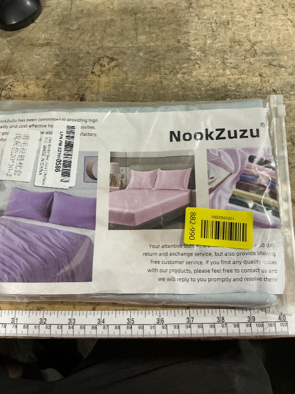 Photo 1 of 2 Pack Microfiber Queen Zipper Pillowcases, Soft Comfortable Not Shrink Light Gray Pillow Case, Breathable Pillow Cases Set of 2 (20x30 Inches)