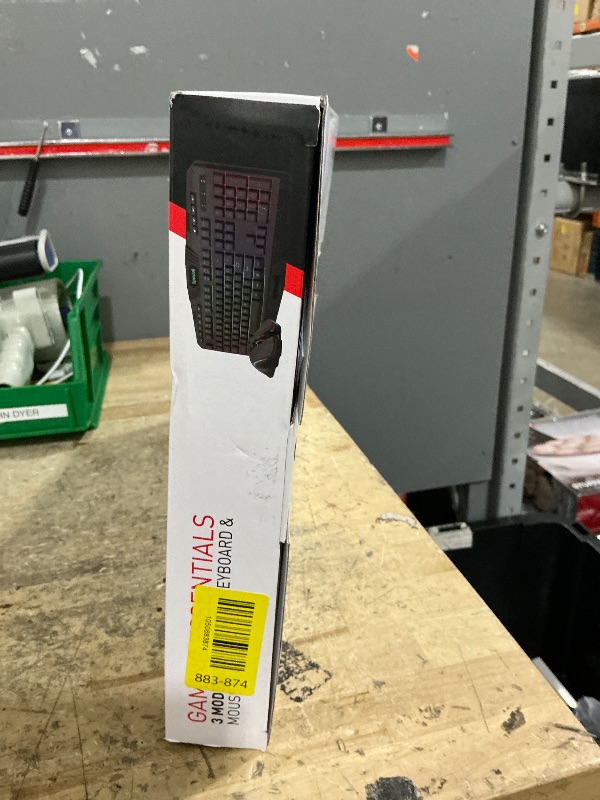 Photo 1 of **WIRED KEYBOARD** Redragon S101M-KS Gaming Keyboard and Mouse Wired with Tri-Mode, RGB Keyboard and 4800 DPI Gaming Mouse, 10 Independent Multimedia Keys for Wins, PC, Computer, Wired S101 Ideal for Gamer