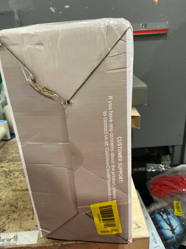 Photo 1 of **HAS BIG PIECES BROKEN OFF BUT IS STILL FUNCTIONAL** Baker's Friend Multi Stuffed Waffle Maker Thick, 4-Slice with 1.2'' Thick & 4'' Dia, Belgian Mini Waffle Maker Flip, Nonstick Breakfast Sandwich Maker, Stuffed Waffle Iron, Graphite