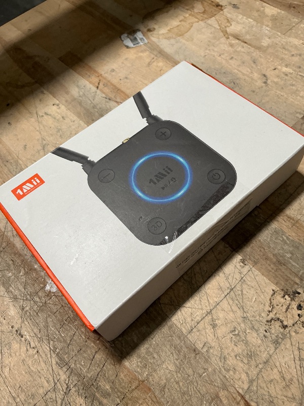 Photo 1 of [Upgraded] 1Mii B06 Plus Bluetooth Receiver, HiFi Wireless Audio Adapter, Bluetooth 5.3 Receiver with 3D Surround aptX HD aptX Adaptive for Home Music Streaming Stereo System