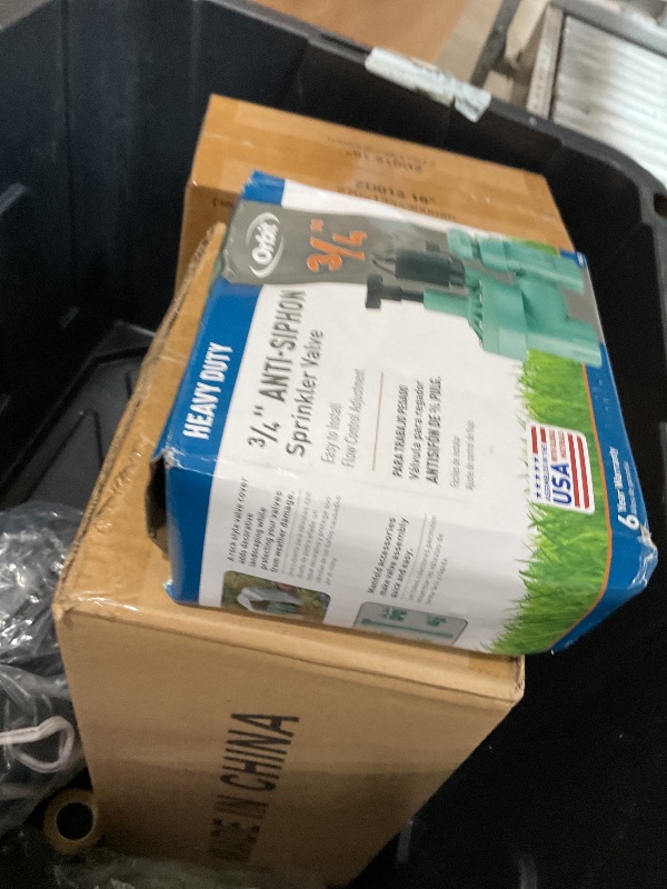 Photo 1 of 1-Pack Orbit 57623 3/4" FPT 100 Series Anti-Siphon Automatic Sprinkler Valve with Flow Control