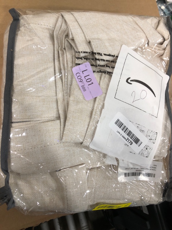 Photo 1 of 100% Blackout Shield Linen Blackout Curtains for Bedroom 96 Inches Long, Back Tab/Rod Pocket Living Room Drapes, Thermal Insulated Blackout Curtains 2 Panels Set, 50" W x 96" L,Cream