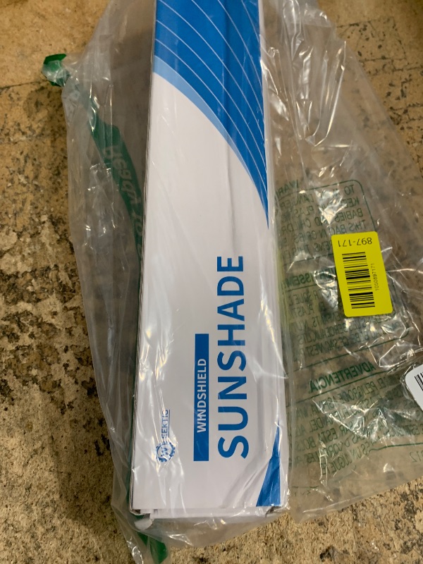 Photo 1 of [2025 Upgrade] Weektic Windshield Sun Shade Umbrella for Car [Ultimate Cooling & Urethane Coated] Car Sun Shade Protect Interior from Sun Rays & Keep Cool X-Large (64" L x 34" W)