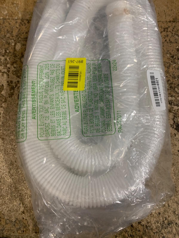 Photo 1 of 1.5 Inches Pool Hoses for Above Ground Pools, 2 Pack 1-1/2" Diameter Pool Pump Replacement Hose 59" Long Filter Pump Hose Compatible with 1.5" Pool Hose Pump (2)