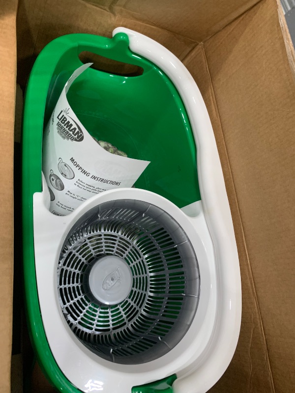 Photo 1 of **** ONLY BUCKET****     Libman Tornado Spin Mop System | Mop and Bucket with Wringer Set |Mops for Floor Cleaning | 1 Mop Head Included
