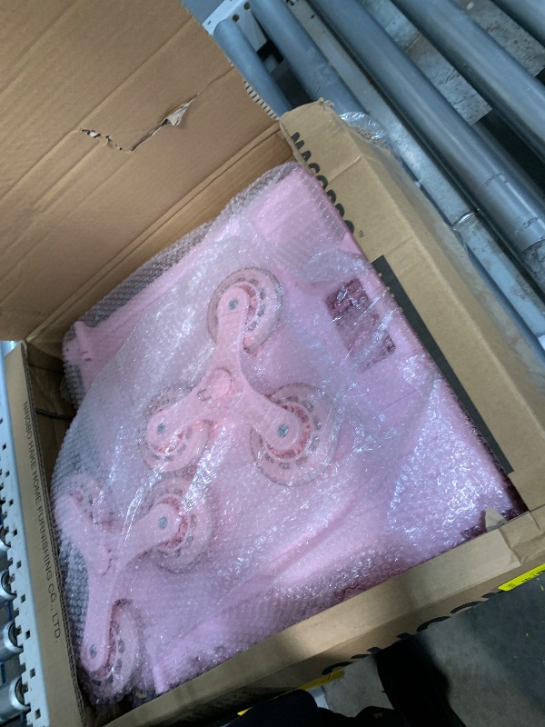 Photo 1 of (incomplete)(sold for parts) MACOPRO Foldable Utility Cart with Stair Climbing Wheels, Collapsible Rolling Crate with Telescoping Handle