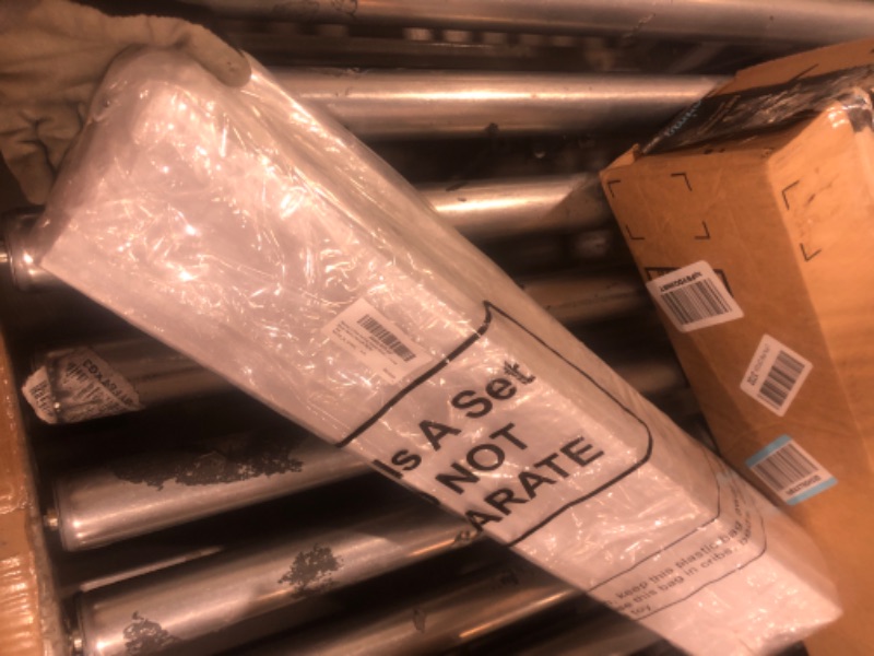 Photo 1 of *USED*Marsui 4 Pcs Ceiling Crown Molding Trim 4-1/2 Inch Face x 94.5 in Long Total Decorative Ceiling Crown Moulding Trim Installed with Glue (Not Included) Luxe Style Decor (Simple Style)