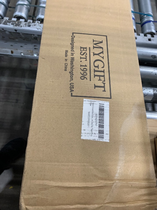 Photo 1 of (FAIR) MyGift 15 Inch Mixed Color Assorted Artificial Succulent Plant Arrangement in Modern Gray Clay Planter Tray