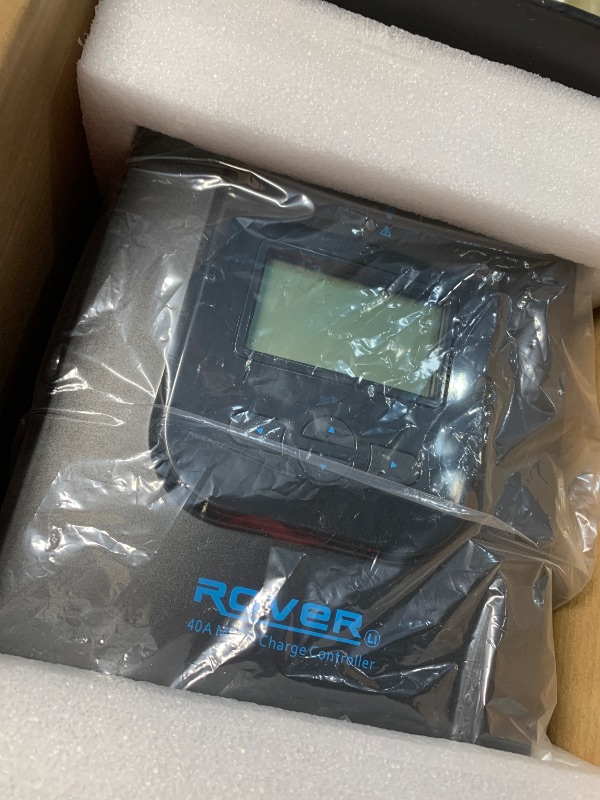 Photo 1 of (used)(see images) Renogy Solar Charge Controller (Bluetooth) - Rover 40A 12V24V Auto Parameter DC Input MPPT Charge Controllers 