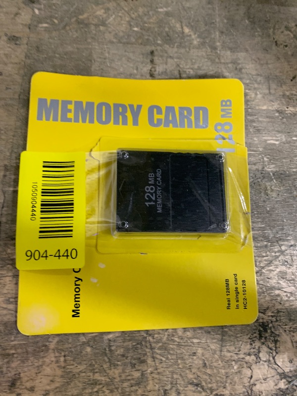 Photo 1 of 128MB Megabyte Memory Card Data For Sony PlayStation 2 PS2 Slim Game Console (1)