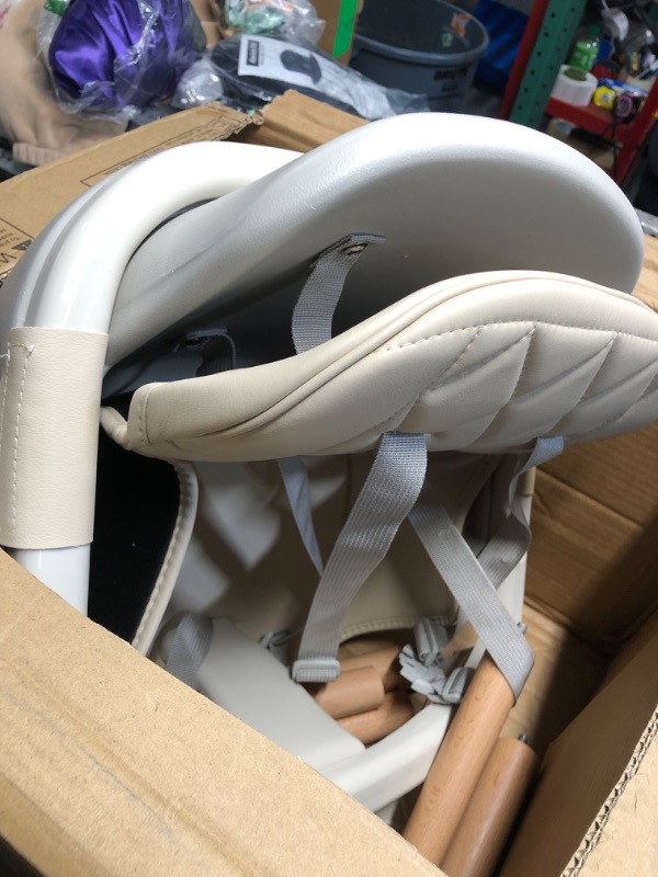 Photo 1 of (missing table) 6 in 1 High Chair for Babies & Toddlers, Convertible Wooden Baby Highchair, Table and Chair Set, Baby Feeding Chair