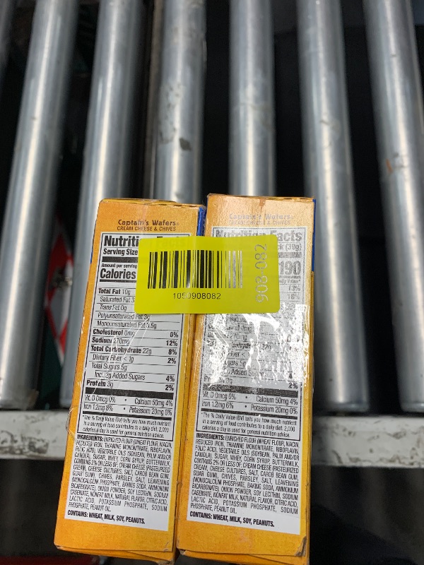 Photo 1 of ***** BEST BY 12/06/25****Lance Sandwich Crackers, Captain's Wafers, Variety Pack, 10 Individual Packs, 6 Sandwiches Each