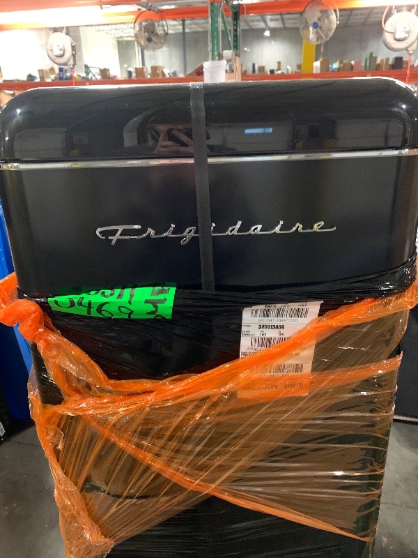 Photo 1 of *******TRUCK PICKUP TRUCK ONLY***Frigidaire EFR756, 2 Door Apartment Size RETRO Refrigerator with Top Freezer, Chrome Handles, 7.5 cu ft