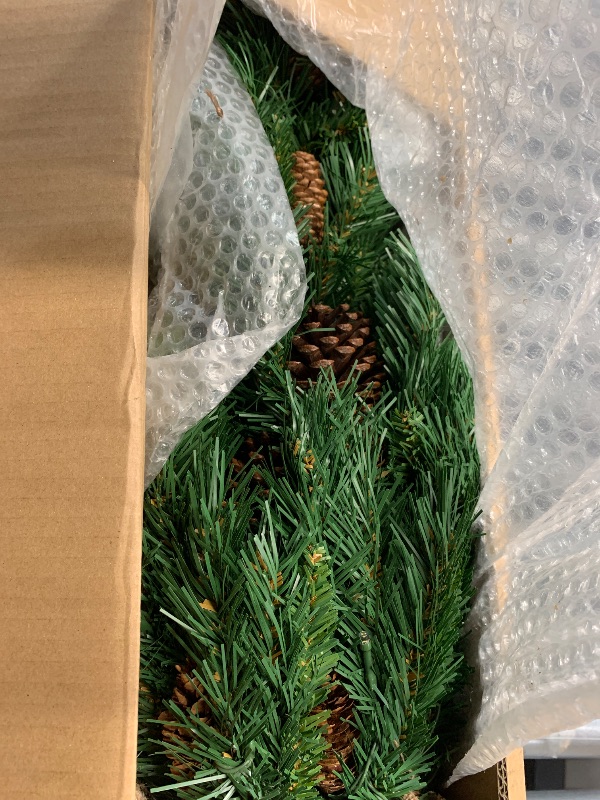 Photo 1 of *** REFFRENCE PHOTO ONLY **** 3 Ft Artificial Christmas Tree with Pine Needle Acorn Red Berries 8 Modes Timer 50 Warm White Lights Battery Operated Small Xmas Full Tree for Home Indoor Office Tabletop Holiday Decorations