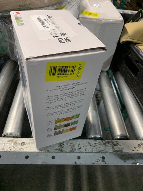 Photo 1 of ***(PARTS ONLY/ NON FUNCTIONAL)***Eleko Meyar Cheese Grater with Handle, Multifunctional Manual Rotary Cheese Grater - Cheese Shredder Easily Chop Carrots, Potatoes, Vegetables and Fruits and Easy to Clean(blue)