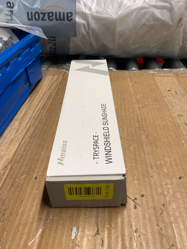 Photo 1 of [2025 Upgraded] Nmoiss Windshield Sunshade Umbrella Car - [Vinyl Coating Heat Shield] Protect Car from Sun Rays & Heat Damage Keep Cool and Protect Interior X-Small (52" L x 28" W)