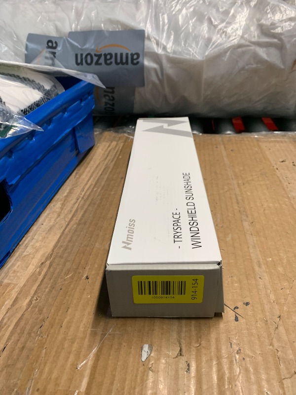 Photo 1 of [2025 Upgraded] Nmoiss Windshield Sunshade Umbrella Car - [Vinyl Coating Heat Shield] Protect Car from Sun Rays & Heat Damage Keep Cool and Protect Interior X-Small (52" L x 28" W)