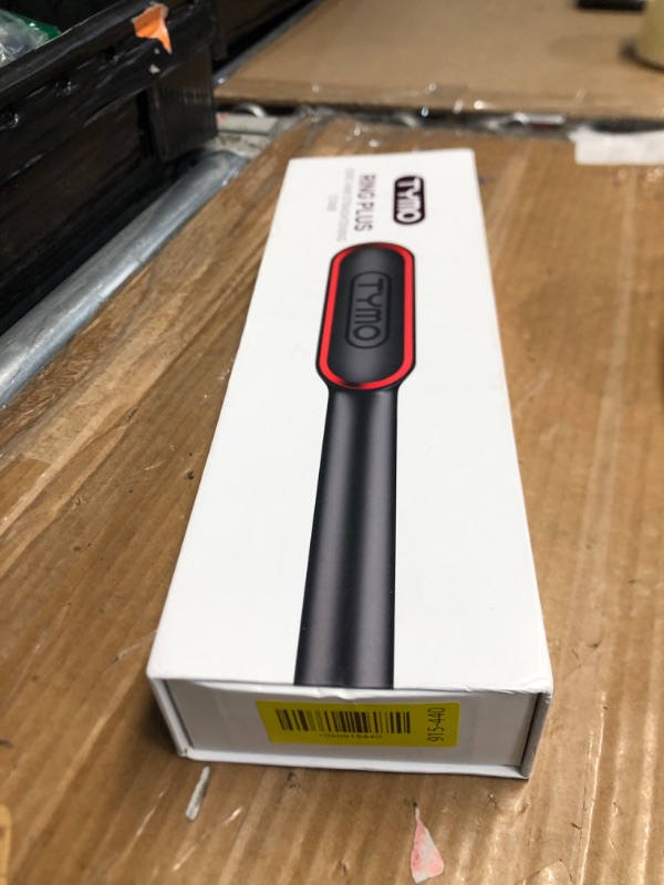 Photo 1 of ***(PARTS ONLY/ MISSING PARTS/ NON FUNCTIONAL)***TYMO Ring Plus Ionic Hair Straightener Brush - Straightening Comb with Negative Ions for Women, Titanium Coating, 9 Temp Settings & LED Display, Dual Voltage, Professional Styling Tools