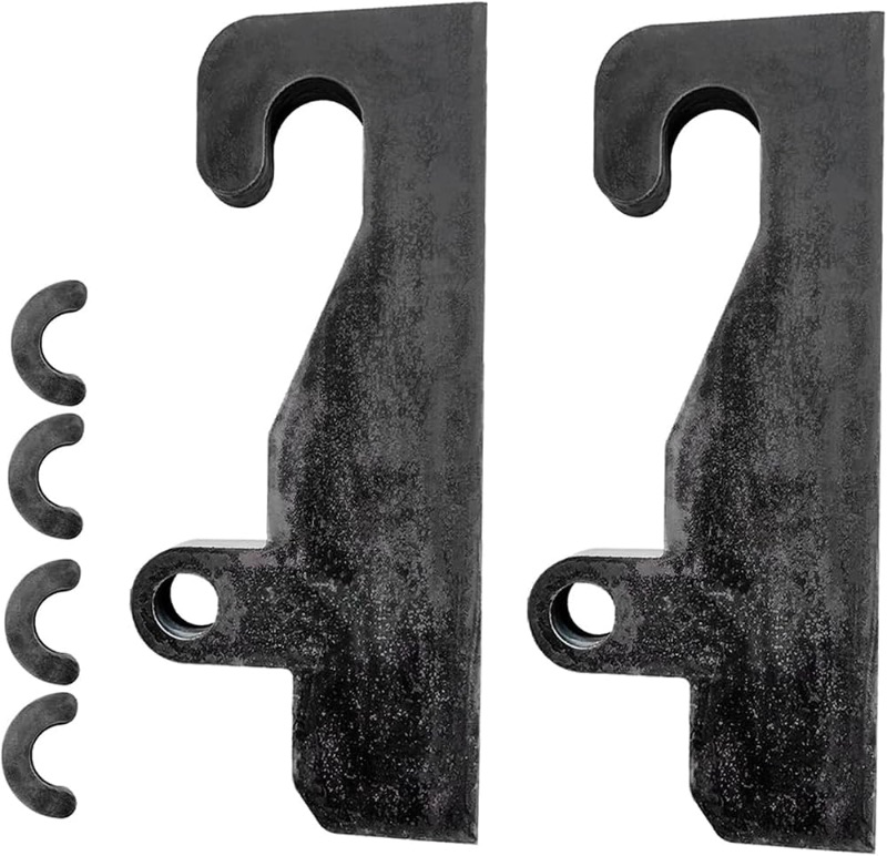View 1 of ***TRUCK/TRAILER PICKUP ONLY*** Blank Quick Attach Fit for JRB 416 Loader Mounts
with 4 Wear Ears for Top Hook Direct Replacement