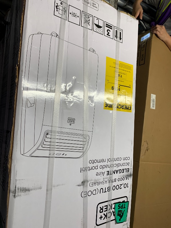 View 3 of ***FACTORY SEALED***
BLACK+DECKER Smart Portable Air Conditioner, 14,000 BTU, BPACT14WT, White