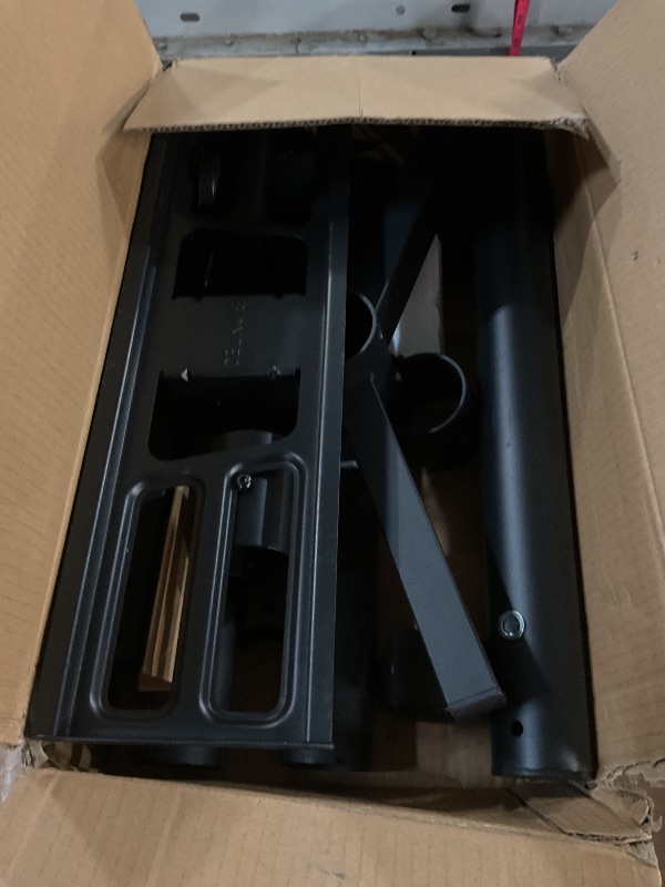 Photo 1 of (missing pieces)(sold for parts only) BONTEC Mobile TV Stand with Tilt Function, Rolling TV Stand for 23-60" LED, LCD, OLED TVs, Holds up to 88lbs