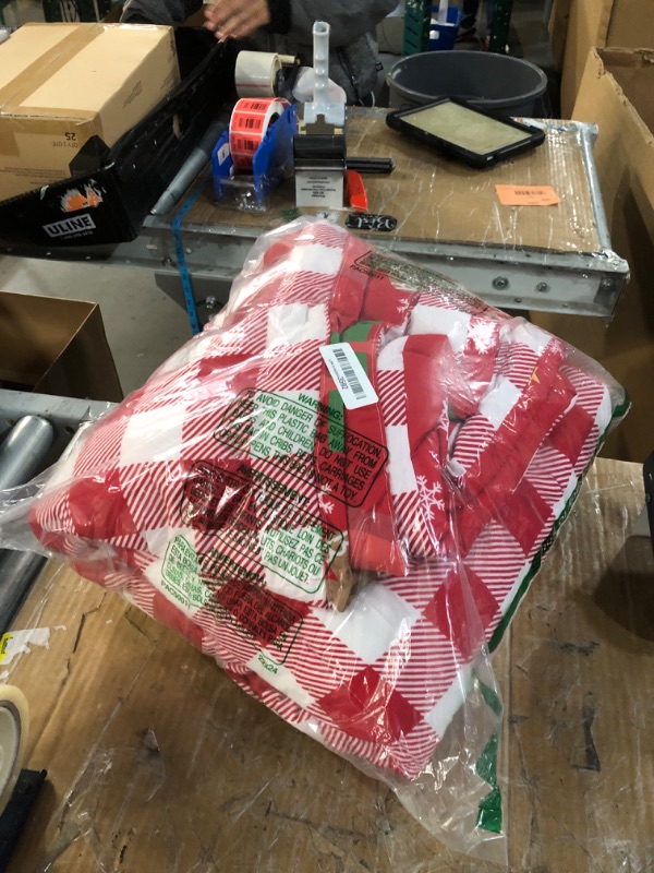 Photo 1 of Joyreap 3pcs Christmas Comforter Set, Xmas Red Tree Snowman Gingerbread Man Design, Soft Microfiber Bedding Comforter for All Season (Twin, 68x86 inches)