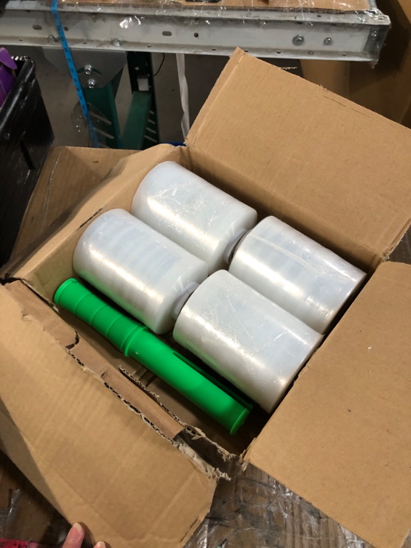 Photo 1 of (see all images) Mini Clear Stretch Wrap Film roll