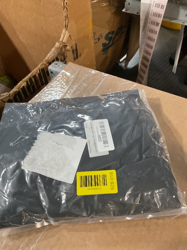 Photo 1 of LUSHVIDA 2 Packs Vinyl Card Tablecloth with Flannel Backing 34x34 inch - Waterproof Plastic Picnic Table Cover for Square Folding Table Cloth with Elastic Corners, Black