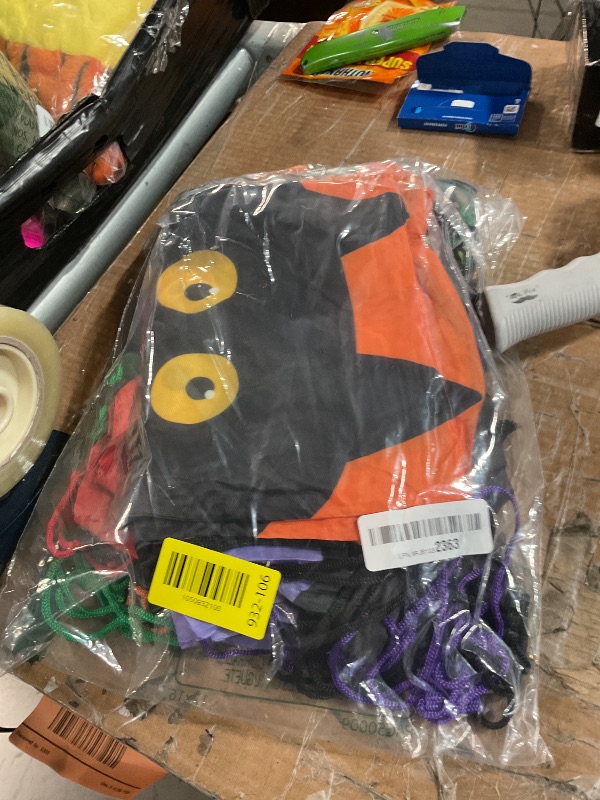 Photo 1 of Shihanee 18 Pcs Halloween Drawstring Bags Set Bulk - Halloween Drawstring Backpack Party Supplies for Kids Girls Boys Gym Supplies (Cartoon Style)