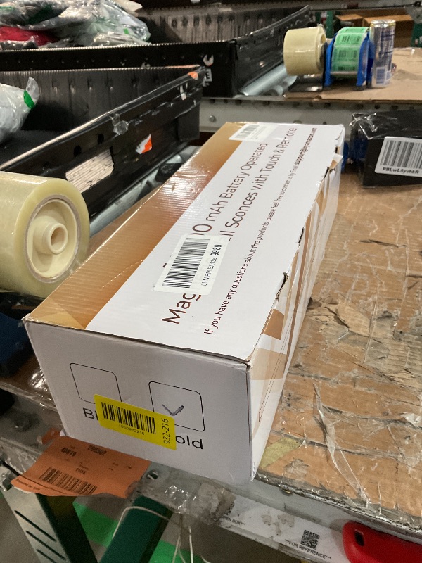 Photo 1 of Battery Operated Wall Sconce Set of Two: Wireless Rechargeable Wall Lights with Touch and Remote Control, 360°Rotatable 4CCT Dimmable Cordless Sconces Decor Gold Scone for TV Wall Bedroom Hallway