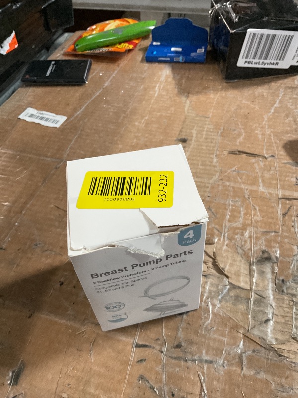 Photo 1 of [4-Count] Papablic Backflow Protector and Tubing Compatible with Spectra S1 & S2 & 9 Plus Breast Pumps, Not Original Spectra Pump Parts, BPA/DEHP Free