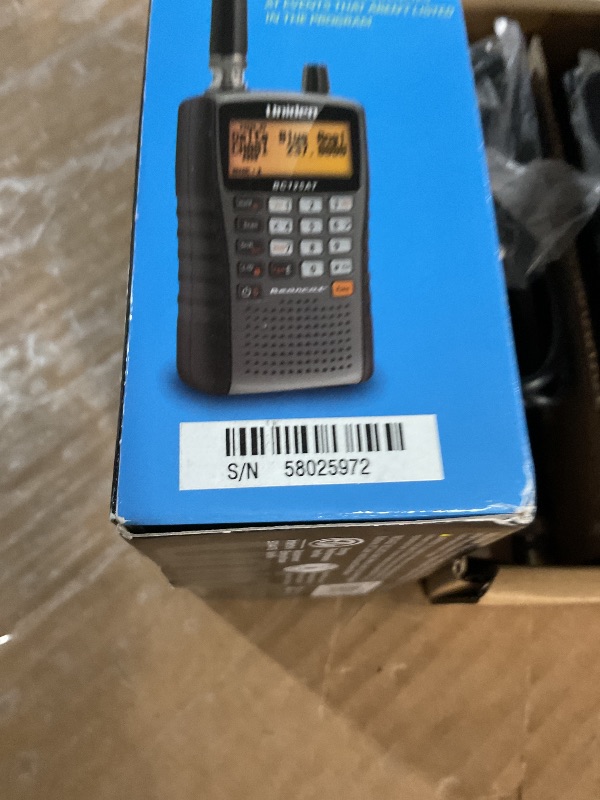 Photo 4 of Uniden Bearcat BC125AT Handheld Scanner, 500-Alpha-Tagged Channels, Close Call Technology, PC Programable, Aviation, Marine, Railroad, NASCAR, Racing, and Non-Digital Police/Fire/Public Safety.
