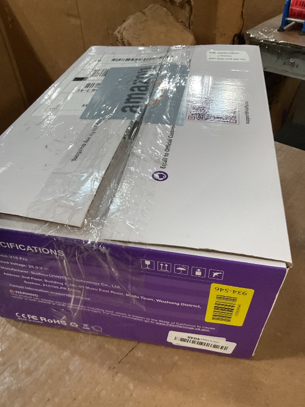 Photo 1 of ***DAMAGED - SEE NOTES/PICTURES***  VIAFLY Cordless Vacuum Cleaner, Upgraded 550W 45Kpa 60Mins Vacuum Cleaners for Home, Anti-Tangle Stick Vacuum with Self-Standing, LED Display, 8-in-1 Wireless Vacuum for Carpet Pet Hair Hardfloor