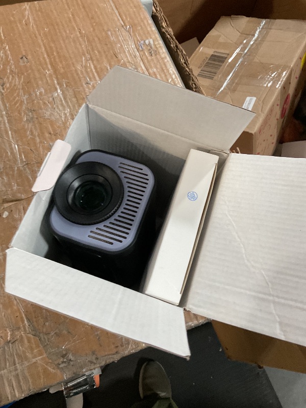 Photo 1 of ?180°-Rotation Adjustable Stand?HIPPUS Smart Mini Projector with WiFi and Bluetooth,1080P Portable 4k Outdoor Portable Projector,300ASIN LM,Support 2.4G/5G Wi-Fi6, BT5.2 With Android 11,Black.