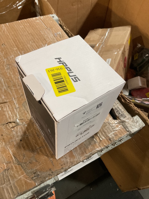 Photo 1 of ?180°-Rotation Adjustable Stand?HIPPUS Smart Mini Projector with WiFi and Bluetooth,1080P Portable 4k Outdoor Portable Projector,300ASIN LM,Support 2.4G/5G Wi-Fi6, BT5.2 With Android 11,Black.