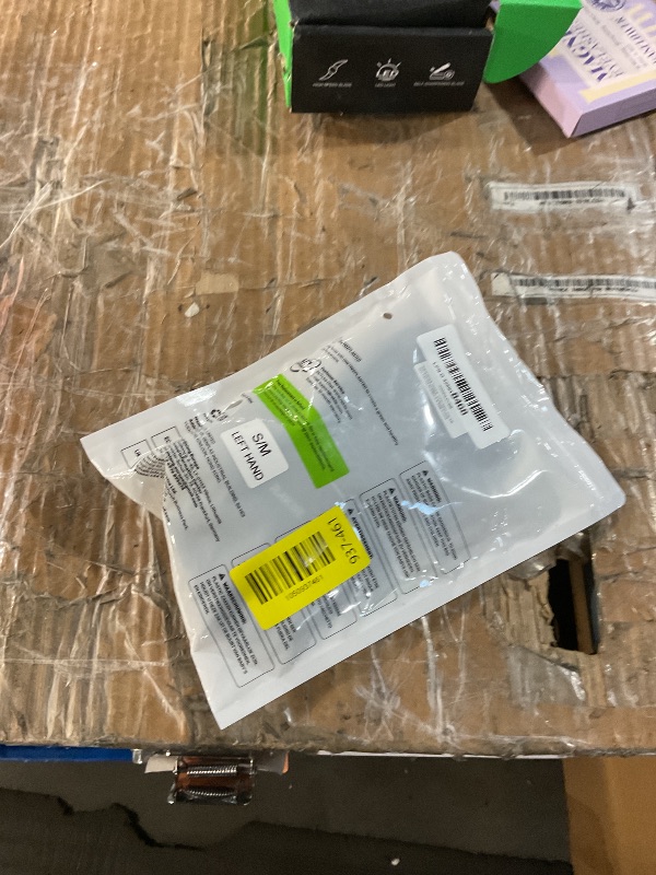 Photo 1 of ***LEFT HAND ONLY**

Rakiie Wrist & Thumb Brace Left Hand, Carpal Tunnel Wrist Brace 5X Flexible Support, Night Thumb Splint with 3 Adjustable Straps, Gray S/M