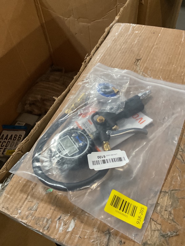 Photo 1 of AstroAI Digital Tire Pressure Gauge with Inflator, 3-250 PSI Air Chuck & Compressor Accessories Heavy Duty with Quick Connect Coupler, 0.1 Display Resolution, 1pack