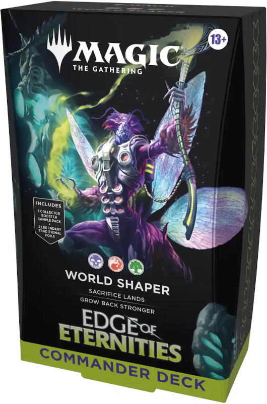 Photo 1 of ***FACTORY SEALED**** Magic: The Gathering Edge of Eternities Commander Deck - World Shaper