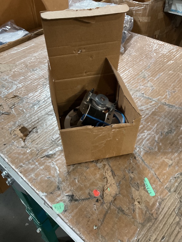 Photo 1 of ***DAMAGED - SEE NOTES/PICTURES*** Ceoighe Bathroom Vent Fan Motor and Ceiling Blower Wheel Replacement Electric Motors Kit Compatible with Nutone Broan 50CFM 120V (1 Pack)