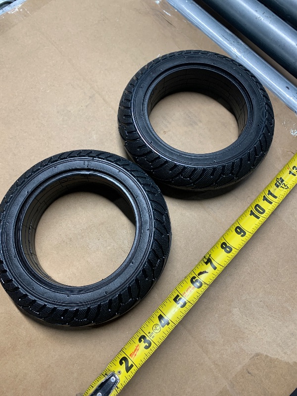 Photo 1 of (see all images) solid tire wheel for electric scooter balance car 8x2 solid wheel explosion proof puncture tubeless tire parts…