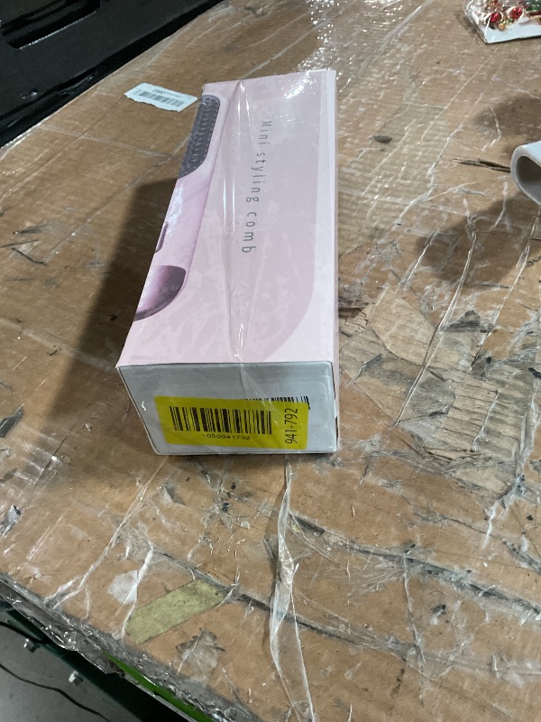 Photo 1 of (missing clips)(see images) Go Brush Pro 2025 Hair Straightener Brush 300 Million Negative Ionic Portable Hair Straightener Comb