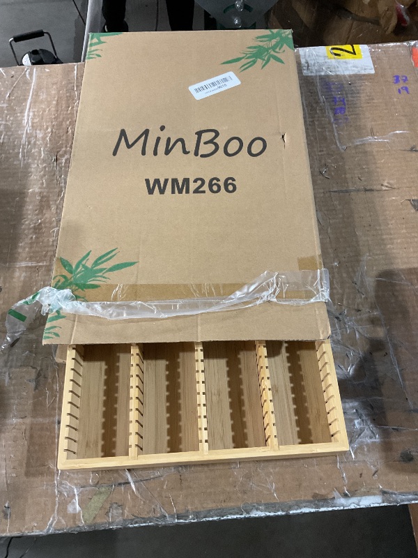 Photo 2 of MinBoo Bamboo Coffee Pod Storage Holder Drawer Insert for Counter Compatible Nespresso Vertuo Vertuoline Capsules for Kitchen, Home, Office, Coffee Station