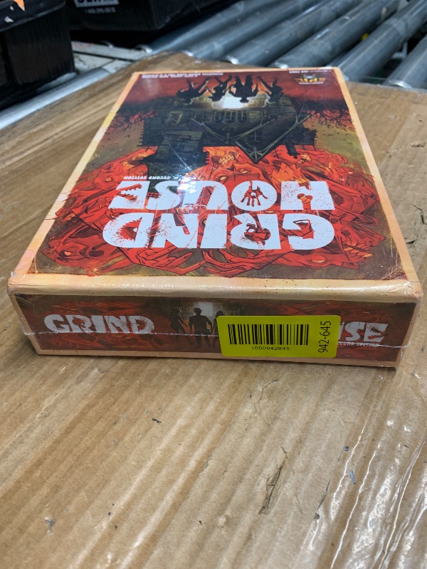 Photo 1 of ***FACTORY SEALED***Grind House – Narrative Horror Story Board Game | 2–8 Player Survival, Secret Motives & Replayable Haunted Mansion Scenarios (The Horror Narrative Board Game)