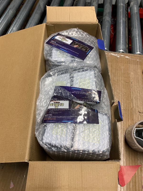 Photo 1 of VENSSTNOR Solar Motion Sensor Flood Lights Outdoor - 496LEDs 3500LM 3 Lighting Modes 3 Levels Brightness, 6 Heads 360° Illumination, IP65 Solar Security Lights,for Porch Yard Patio Garage(3 Packs)