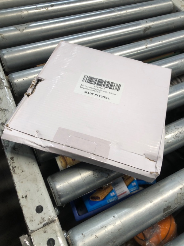 Photo 1 of Led Note Board with Colors, Acrylic Dry Erase Board with Light, Led Writing Board with 7 Colored Pens and 1 Eraser, Can Be Used As A Glow Message Board Notepad (Plan A)